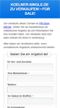 Mobile Screenshot of koelner-single.de